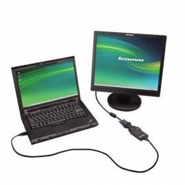 PC-Wiederherstellung des schwarzen LENOVO USB-auf-DVI-Monitor (45K 5296)