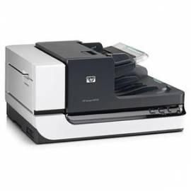 Bedienungsanleitung für HP Scanjet N9120 Scanner (L2683A # BEP) schwarz/weiss