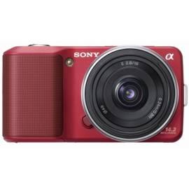 Digitalkamera SONY NEX-3A rot