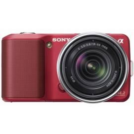 Digitalkamera SONY NEX-3 k rot