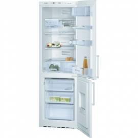 Handbuch für Kombination Kühlschrank mit Gefrierfach BOSCH KGN 36Y20 weiß