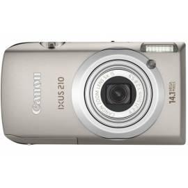 CANON Ixus 210 Digitalkamera Silber Gebrauchsanweisung