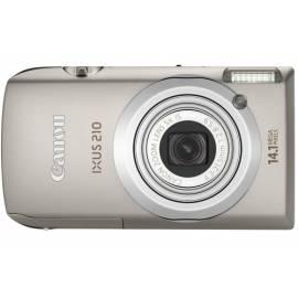 CANON Ixus 210 Digitalkamera Silber