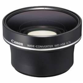 Flyleaf/Filter CANON WD-H58 schwarz