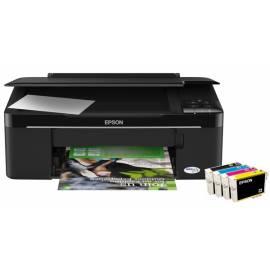 Bedienungsanleitung für EPSON Stylus SX125-Drucker (C11CA82321) schwarz