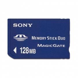 Bedienungsanleitung für Speicherkarte, SONY MSHM128X blau