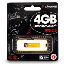 4 GB USB-Flash-disk KINGSTON DTIG2 (U184G-2AQ) gelb