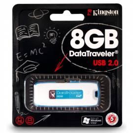 USB-flash-Disk KINGSTON DTIG2 8 GB USB 2.0 (U188G-2AQ) blau