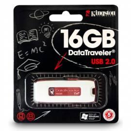 16 GB USB Flash disk KINGSTON DTIG2 (U1816-2AQ) rot