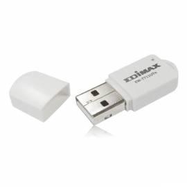 Netzwerk Prvky EDIMAX EW-die WiFi, der drahtlose nLite 7711UTn USB 2.0 Mini adapter Bedienungsanleitung