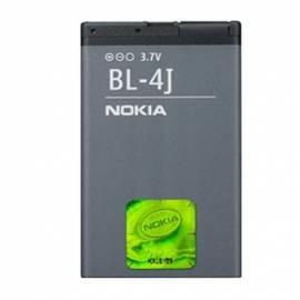 Benutzerhandbuch für NOKIA Akku BL-4J schwarz