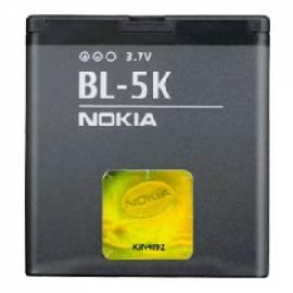 NOKIA Akku BL-5 k schwarz Gebrauchsanweisung