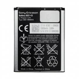 Bedienungsanleitung für Akku SONY ERICSSON BST-43 schwarz/silber