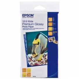 Bedienungsanleitung für Papiere an Drucker EPSON Premium Glossy Photo (C13S042109)-weiß
