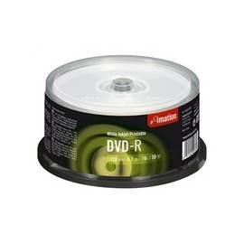 Aufnahme mittlerer IMATION DVD-R 4.7GB 16 x, Printable CB-30pack (i22373)