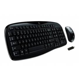 Tastatur LOGITECH Wireless Desktop MK250 mit Mäuse, USB, Cs (920-002673)