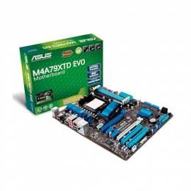 ASUS M4A79XTD EVO Motherboard, 790 X, AM3, DDR3, 2PCIEX16, 4D (90-MIBAJ0-G0EAY0KZ) Gebrauchsanweisung