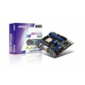 Datasheet Motherboard MSI 880GMA-E45