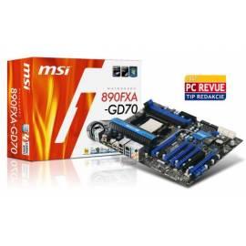 Motherboard MSI 890FXA-GD70 (AM3, 4DDR3, 2GbLAN, SATA 3.0, USB 3.0) Gebrauchsanweisung