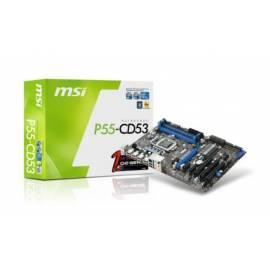 Datasheet Motherboard MSI P55-CD53