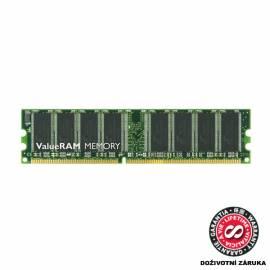 Bedienungsanleitung für KINGSTON 1 GB DDR333 Speichermodule CL 2.5 (KVR333X64C25/1 g)