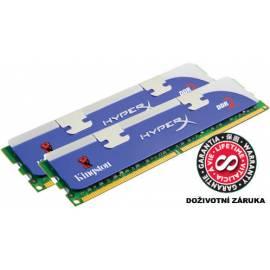 Speichermodul KINGSTON 2GB DDR2 - 800MHz HyperX Low Lat. CL 4 Kit (KHX6400D2LLK2 / 2G)