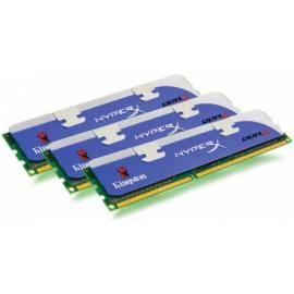 Bedienungsanleitung für Speichermodul KINGSTON 3GB DDR3 - 1600MHz HyperX CL9 XMP Kit 3x1GB (KHX1600C9D3K3/3GX)