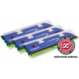 PDF-Handbuch downloadenSpeichermodul KINGSTON 3GB DDR3 - 1800MHz HyperX CL9 XMP Kit 3x1GB (KHX1800C9D3K3/3GX)