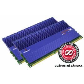 Benutzerhandbuch für Speichermodul KINGSTON 4GB DDR3-2000 HyperX CL9 XMP T1 Kit 2 x 2 GB (KHX2000C9AD3T1K2/4GX)