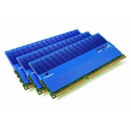 Speichermodul KINGSTON 6GB DDR3-1866 HyperX CL9 XMP T1 Kit 3x2GB (KHX1866C9D3T1K3/6GX) Gebrauchsanweisung