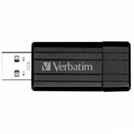 USB-flash-Disk VERBATIM Store ' n ' Go PinStripe 8GB USB 2.0 (49062) schwarz