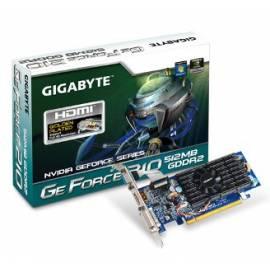 Grafikkarte GIGABYTE 210 512 MB (64) Vermögenswerte 1xDVI HDMI DDR2 (N210OC-512I)