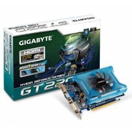 PDF-Handbuch downloadenGrafiken der Karte GIGABYTE 220GT 1 GB (128) aktive 1xDVI HDMI DDR3 (N220OC-1 GI)