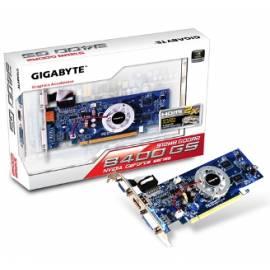 Grafikkarte GIGABYTE GeForce 8400GS 512 MB (64) Vermögenswerte 1xDVI 1xHDMI DDR2 (N84S512I) Gebrauchsanweisung