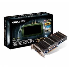 Grafikkarte GIGABYTE 9800GT 1GB (256) Pasiv 1xDVI HDMI DDR3 (N98TSL - 1GI)