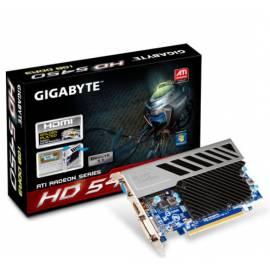 GIGABYTE Radeon HD5450 1 GB Grafik Generation DDR3 (GV-R545SC - 1GI)