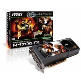 Grafikkarte MSI N470GTX-M2D12 (DDR5, 1280MB, 320 Bit, mHDMI, DX11)