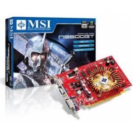 Bedienungsanleitung für Grafikkarte MSI N9500GT-MD1G (DDRII, 1GB, 128 Bit, HDMI, FAN)