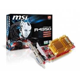 VGA MSI R4350-MD512H (512MB, D-Sub, DVI, HDMI, passiv)