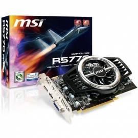 Grafikkarte MSI R5770-PMD1G (DDR5 1GB, 128 Bit, DVI, HDMI, DX11, Fan