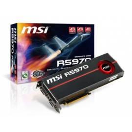 Grafikkarte MSI R5970-P2D2G (DDR5, 2024MB, Eyefinity, DX11)