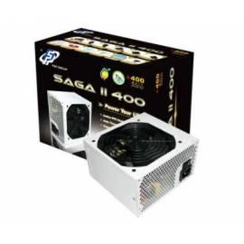 Bedienungshandbuch Zdroj FORTRON SAGA II 400, 400W, PFC, PCI-E &   Gt; 80 % (PPA4002700)