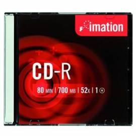 Service Manual Festplatte Imation CD-R 700MB / 80min, 52 X, slim Box, 10 ks