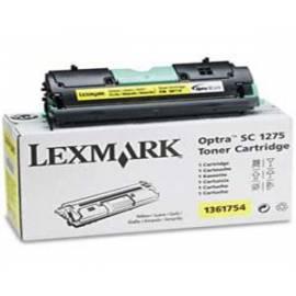 Datasheet Toner LEXMARK Optra SC 1275 (1361754) gelb