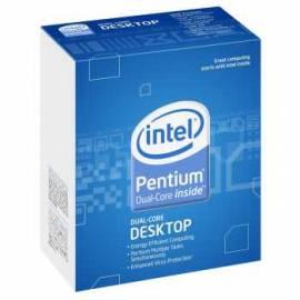 Prozessor INTEL Pentium Dual-Core E5300 BOX (2,6 GHz) (BX80571E5300) Bedienungsanleitung