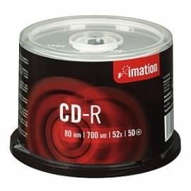 IMATION CD-R 700 MB Aufnahme Medien / 80min, 52 X, 50 Päckchen, CakeB (i18647)