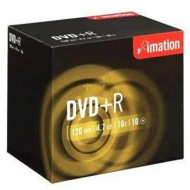 Speichermedien, IMATION DVD + R 4.7 GB 16 x, Normal-Box, 10er-Pack (i21746) Bedienungsanleitung