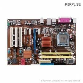 PDF-Handbuch downloadenMainboard ASUS P5KPL, S775, G31, 2DDR2, PCI-Ex16 (90-MIB670-G0EAY0KZ)