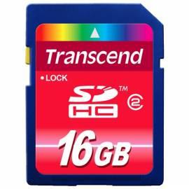 Speicherkarte TRANSCEND SDHC 16GB Class 2 (TS16GSDHC2)