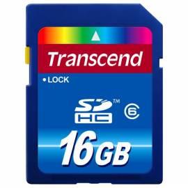 Speicherkarte TRANSCEND SDHC 16GB Class 6 (SD 2.0) (TS16GSDHC6) - Anleitung